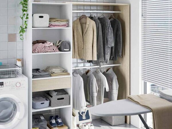 Armario Abierto Estilo Nórdico